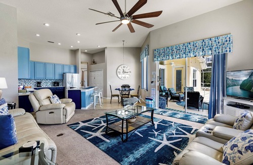 Highlands Reserve Villa | Fairway View Villa 5* luxury – South-Facing Pool & Game Room, Nr Disney & Golf