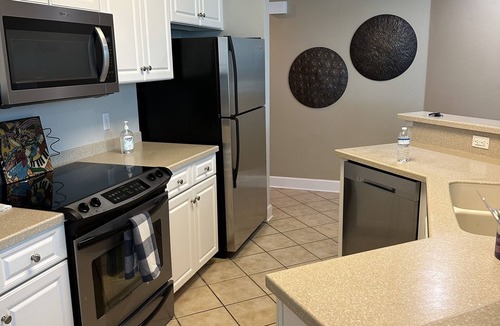 Orange Beach Condo | Family friendly, clean two bedroom condo. Balcony overlooks Lazy River.