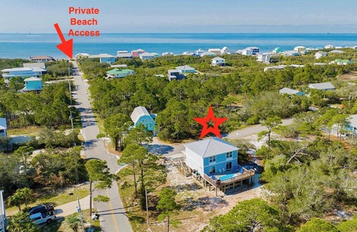 Surf Side Shores House | Family Getaway | Private Beach + Pool Fun