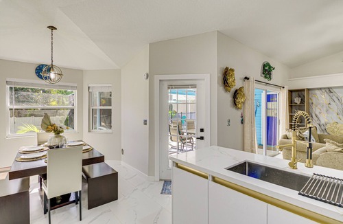 Sebastian Highlands House | Fenced Yard, Game Room: Family Home in Sebastian!