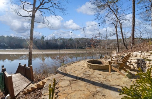 Newell Cabin | Fish Camp - 3 bedrrom/2 bath, dock and firepit!