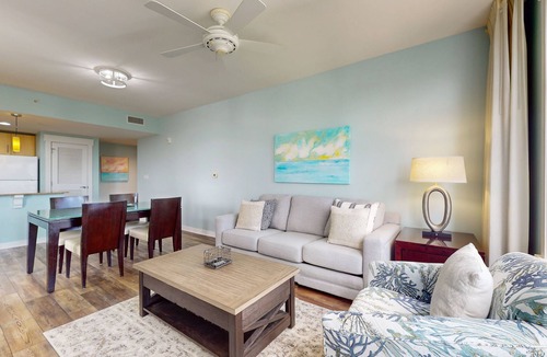 Baytowne Wharf Condo | Golf-course & water-view condo with central AC, shared pool/hot tub