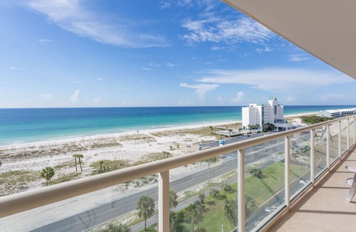 Villa Sabine Condo | Gorgeous Views of the gulf from the balcony!