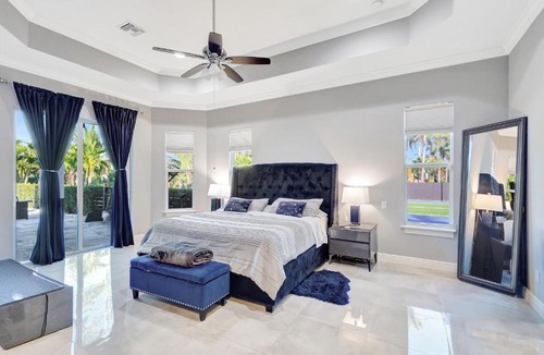 Hunt Club Villa | Grand Palm Villa Resort concept Pool Piano Sports Court