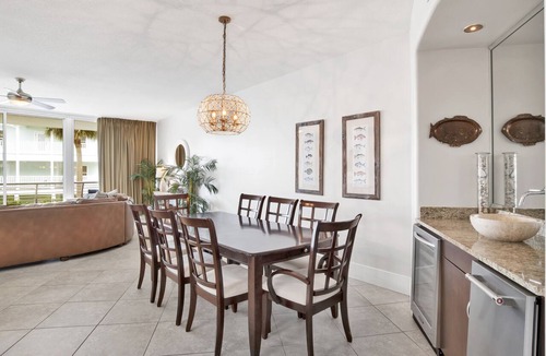 Orange Beach East Condo | Ground-Floor 3BR @ Bella Luna Sleeps 8 Beach Access & Pools Walk to Flora-Bama