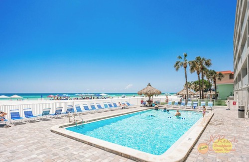 Redington Shores Condo | Gulf Front Condo w/Lovely Beach Views - Sea Oats 407