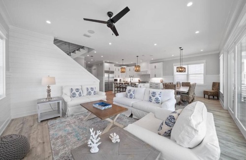 Bid-a-wee Beach House | Gulf-View Luxury with Private Pool & Beach Access