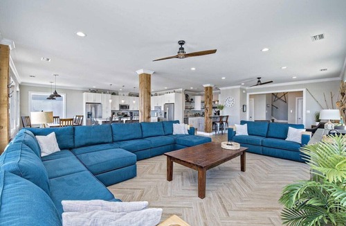 Fort Morgan House | Happy Our is a Fabulous Gulf Front Home with 9 bedrooms and a Private Pool by Prickett Properties