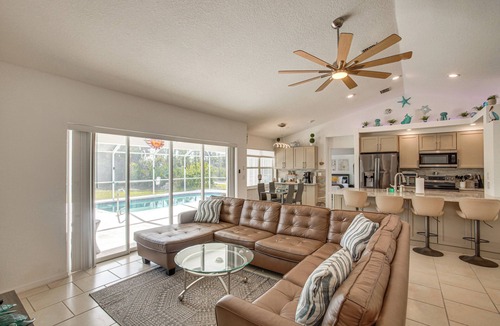Gulf Cove House | Heated Saltwater Pool! Family Port Charlotte Home