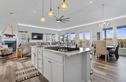 Henderson Point House | Heron Retreat | Luxury Beach House with Heated Pool
