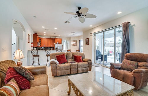 Caloosahatchee House | Hot Tub + Fire Pit: Spacious Cape Coral Oasis!