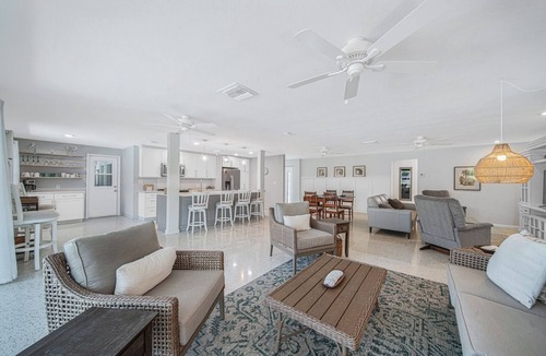 Shell Harbor House | Island Sanctuary: Canal Home with Pool, Pets OK!