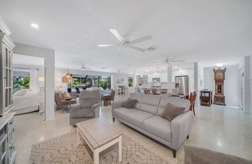 Shell Harbor House | Island Sanctuary: Canal Home with Pool, Pets OK!