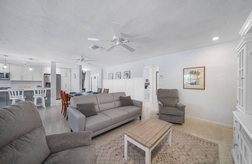 Shell Harbor House | Island Sanctuary: Canal Home with Pool, Pets OK!