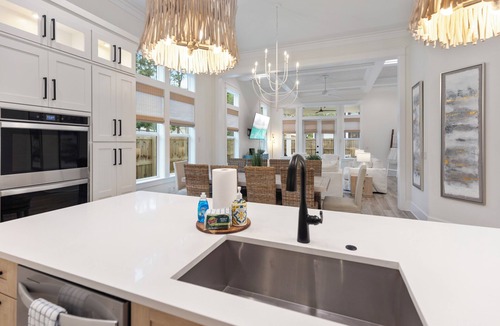 San Juan House | Juan Fine Day, Luxury Seagrove Beach Home w Heated Pool, Golf Cart & Bikes