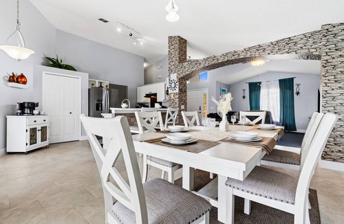 Crescent Lakes Villa | Lake Serenity Retreat Private Pool, Lake Views, Game Room & Outdoor TV