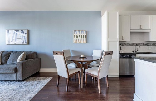 Central Business District Apartment | Landing | Chic 1BD, Rooftop Lounge, Gym