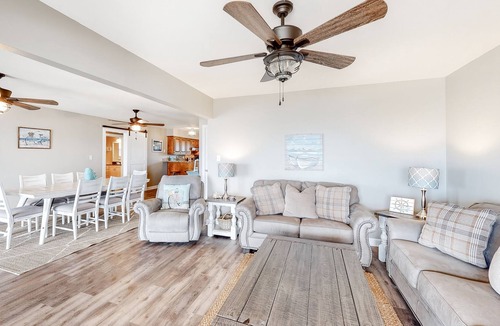 Silver Cay House | Lovely beachfront home with a private dock & spacious deck - dogs welcome