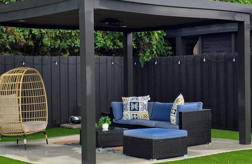 Ludlam House | Lush Retreat: Pool, Gazebo, Outdoor Kitchen