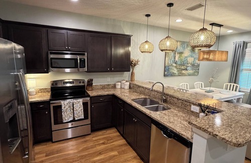 Villages of Crystal Beach House | Lux Beach Home: 3BR - 6p Golf Cart-2 min to the beach, Tesla EV+, PS5, Bunk Room
