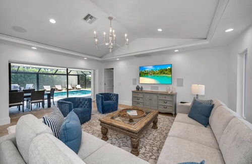 Park Shore House | Luxurious Beach Home Retreat with Pool and Private Beach Access