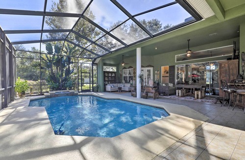Odessa Villa | Luxurious Home w/Private Pool & Lanai Near Tampa!
