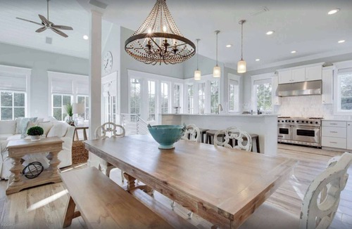 Inlet Beach House | Luxury 6BR 30A Beachfront Villa + Pool + Bikes