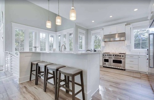 Inlet Beach House | Luxury 6BR 30A Beachfront Villa + Pool + Bikes