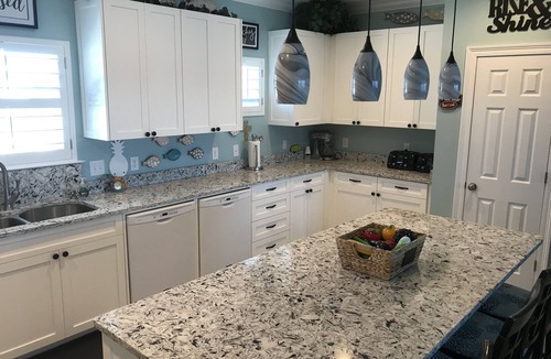 Morgantown House | Luxury Beachfront Home with Indoor Elevator; Extra Large Deck; Sleeps up to 30!