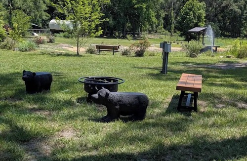 Putnam Hall Cabin | Luxury Covered Wagon, Rooterville Animal Sanctuary