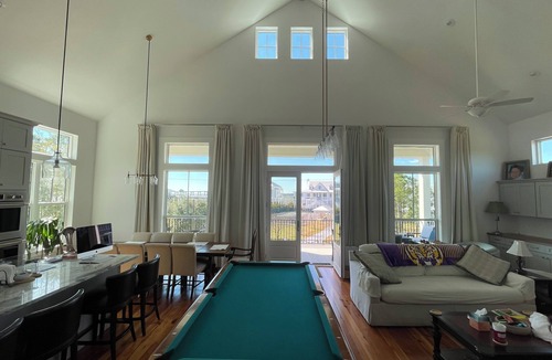 Pass Christian House | Luxury home HEATED pool and spa overlooking the Bay, 1 mile from the Beach.