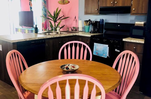 Flamingo Bay House | Manatee Lookout Cottages - Boat to Beach, Dock, Pool, Kayaks, Direct Gulf Access