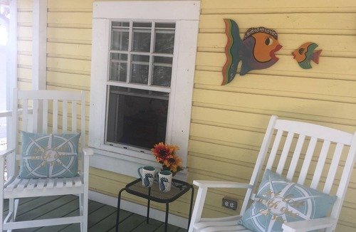 Cedar Key House | Mellow Yellow - that's right!