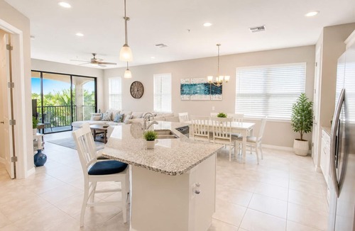Paloma Villa | Modern furnished large 3 Bedroom Plus Office in Gated Community Near Beaches