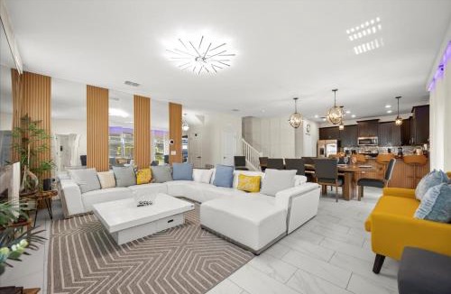 Davenport Villa | Modern Luxury at Disney’s Doorstep- Stunning 6BR 6BA Villa at Champions Gate Resort