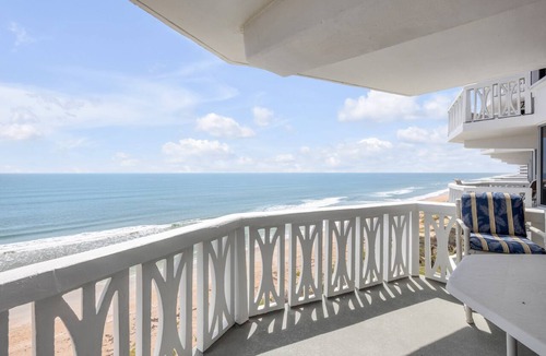 Ormond-by-the-Sea Condo | New Listing! Oceanfront 2/2 | Huge Balcony, Beachfront Pool & Garage Parking