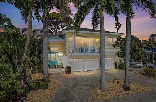 Belle Vista House | NEW! Stunning Key West-Style Home 1 Minute Walk from St Pete Beach