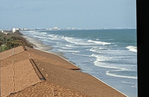 South Patrick Shores Condo | Oceanfront 2BR with Breathtaking Views next to Patrick SFB, Satellite Beach