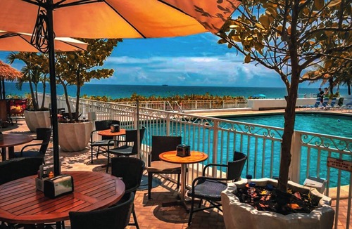 Galt Mile Condo | Oceanfront View Balcony