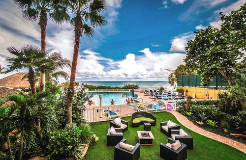 Galt Mile Condo | Oceanfront View Balcony