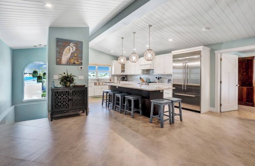 Key Colony Beach House | P18 - Spectacular 4 bedroom home with dockage and oversized private pool in Key Colony!
