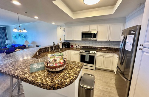 Panama City Beach Condo | PARADISE AWAITS! Enjoy the melody of waves and panoramic views from your balcony