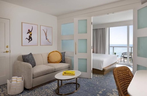 Sunny Isles Beach Hotel | Partial Ocean View Retreat with Private Balcony - Experience Coastal Bliss!