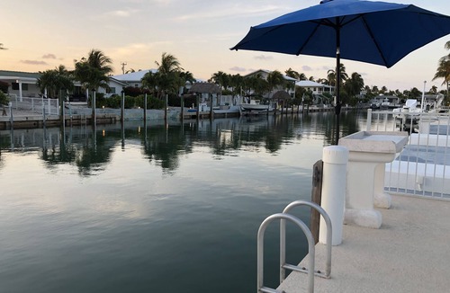 Key Colony Beach House | Peaceful canal-front 3/3 Single-Family Home w/Private Pool & Cabana Club Access