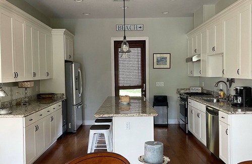 Bay St Louis Cottage | Perfect location; private seasonally heated pool One short block to the beach.