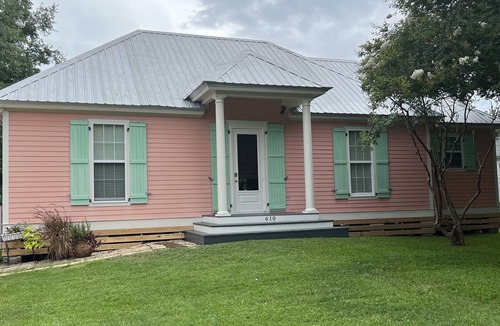 Bay St Louis Cottage | Perfect location; private seasonally heated pool One short block to the beach.