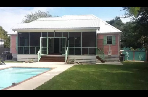 Bay St Louis Cottage | Perfect location; private seasonally heated pool One short block to the beach.