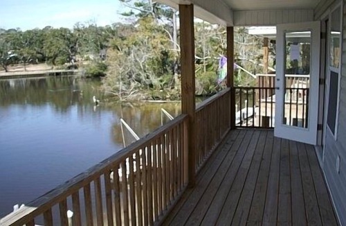 Foley Cabin | Perfect time to go fishing! Beaches are still warm too. Book now!