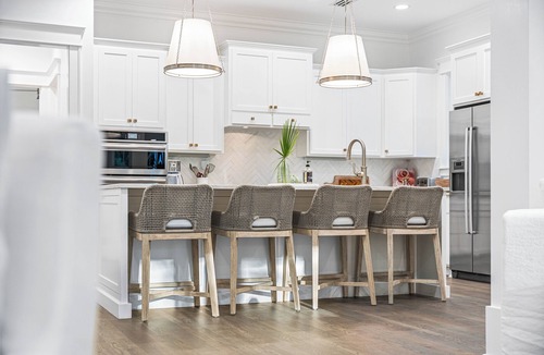 Cottage District House | Pet-Friendly WaterColor Home with Electric Cart, 6 Bikes & Beach Club Access