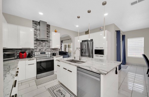 Crescent Lakes House | PLAYSET IN BACKYARD! Private Pool! Ultimate Outdoor Living!